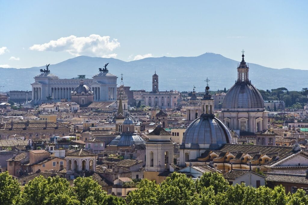 Rome skyline, Italy